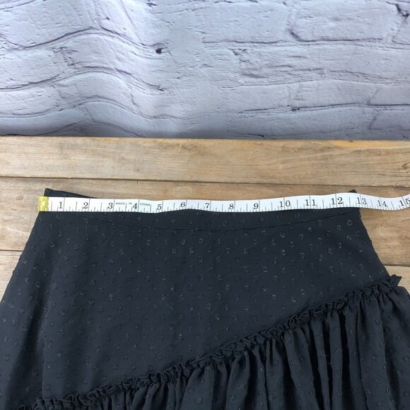 The Fifth Label black asymmetrical mini skirt - Picture 7 of 8